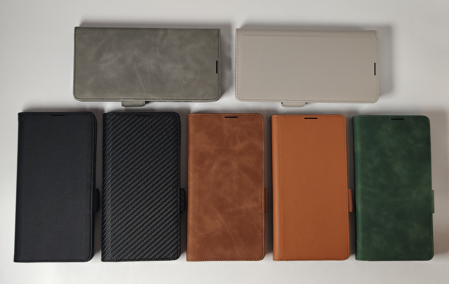 S25 Ultra nahka/nupukki Lompakko