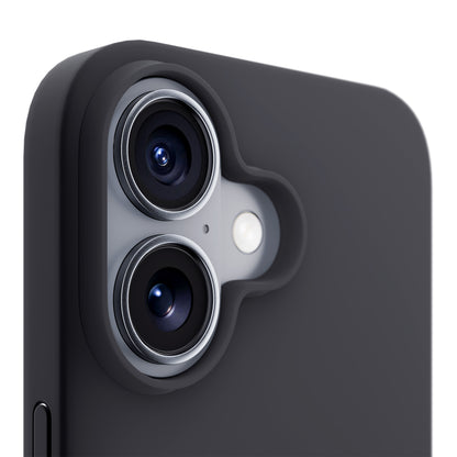 Apple iPhone 16 - 3mk Hardy Silicone MagCase Graphite