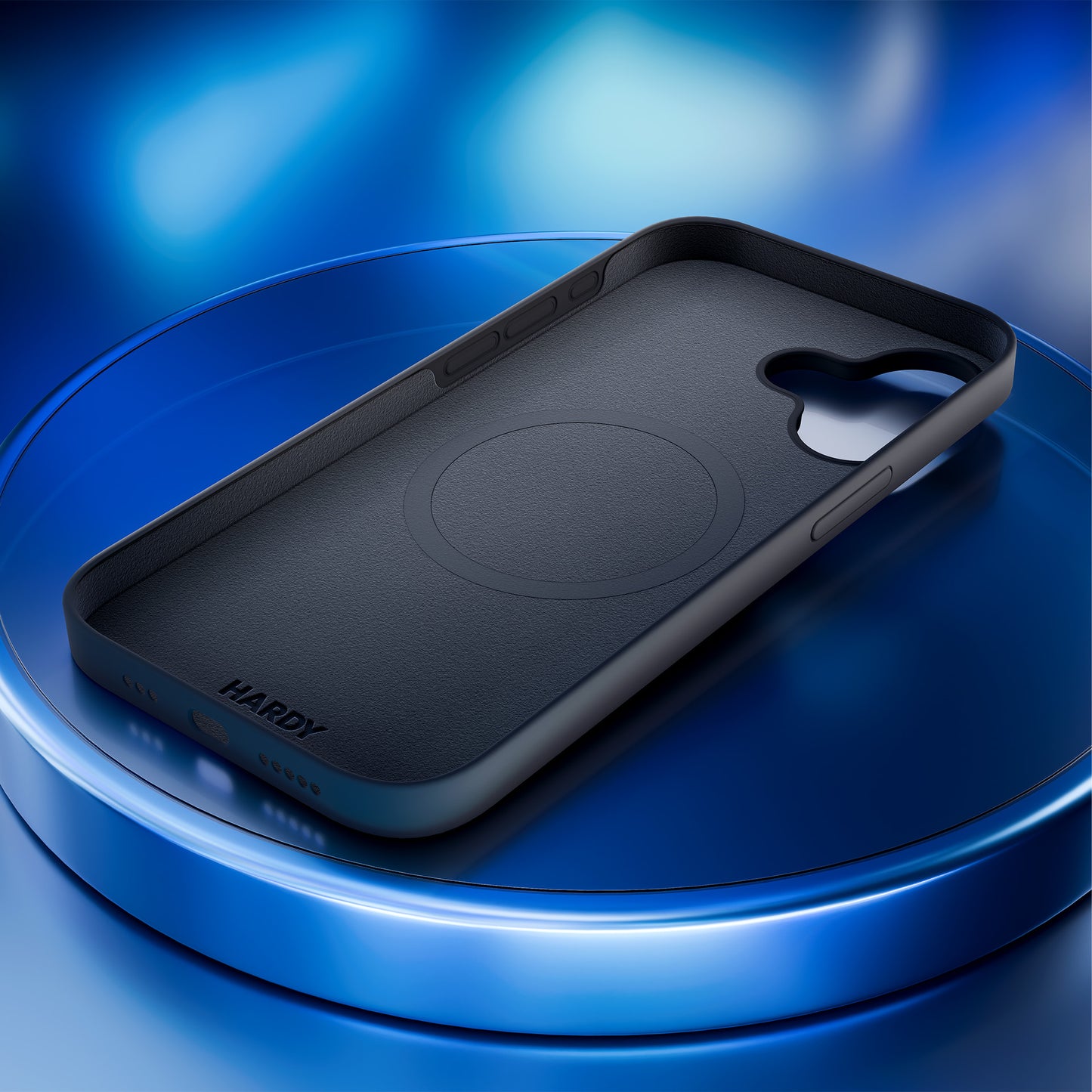 Apple iPhone 16 - 3mk Hardy Silicone MagCase Graphite